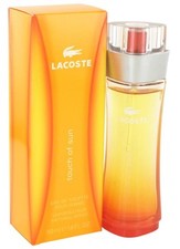 Lacoste Touch of Sun 3.0 oz / 3 Oz 90 Ml Eau De Toilette Spray For Women /
