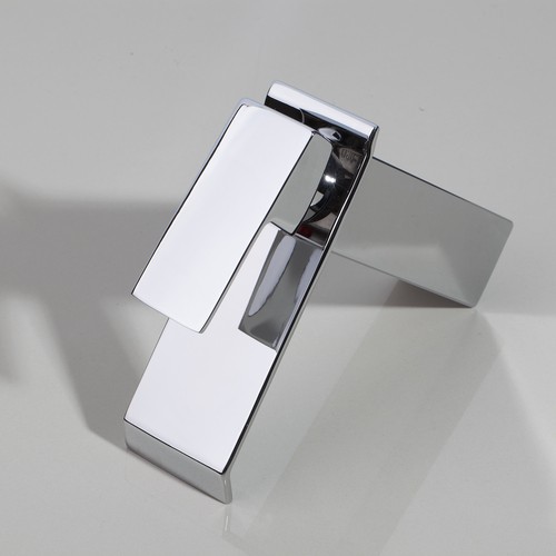 Waterfall Spout Sink ORB/Nickel/Chrome Bathroom Basin Mixer Faucet Brass Taps - Picture 17 of 45