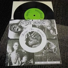 ACTIVE MINDS  .  RECIPE FOR DISASTER 7" VERY GOOD CONDITION 