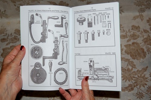 Parti illustrate manuale per servizio macchine da cucire cantante classi 27, 27k, 28k - Foto 5 di 6