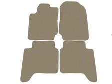 Basic Fußmatten, Automatten für Ford Ranger IV Double Cab 2012-2015, 2015-… Beig