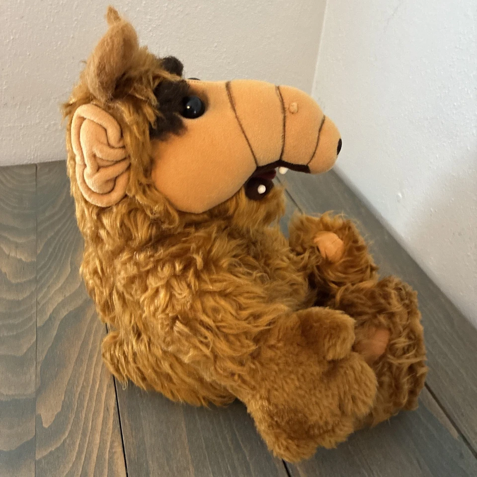 "Muñeco de peluche ALF 18"" 1987 de colección Talking Wisecracking Alf - probado funcionando (ST)" Foto 3 de 4