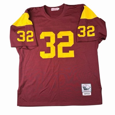 シャツ Mitchell & Ness / OJ Simpson Jersey OJ Simpson #32 USC Trojans Mitchell & Ness Throwbacks Jersey USA