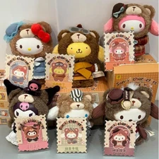 TOPTOY Sanrio Afternoon Tea Series Plush Doll Keychain Confirmed Blind Box