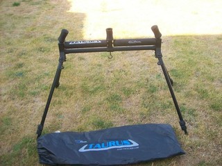 nufish taurus 600 twin pole roller fishing pole roller