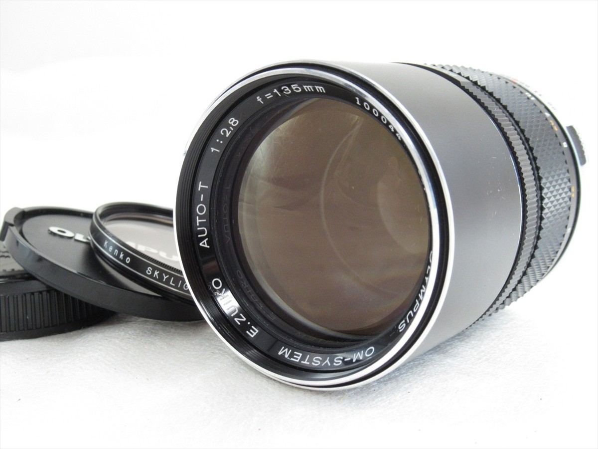 EXC+++++!!】Olympus OM-System E.zuiko Auto-T 135mm f/2.8 Lens w