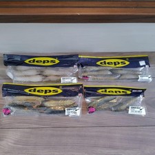 deps COVER SCAT 4" Soft Lure Set 17pcs unopened Gold Shiner color