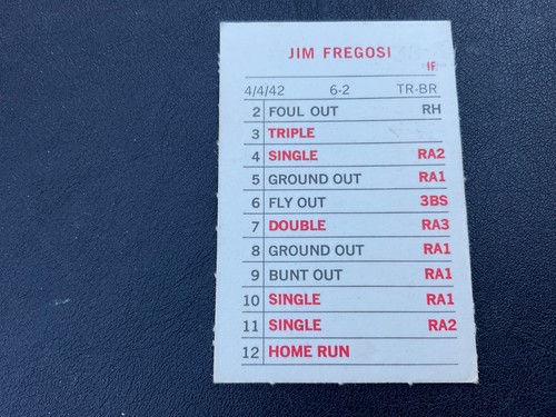 1969 MLB MILTON BRADLEY A-k LISTED ALPHABETIC ORDER PICK CARDS YOU WANT - Bild 255 von 435