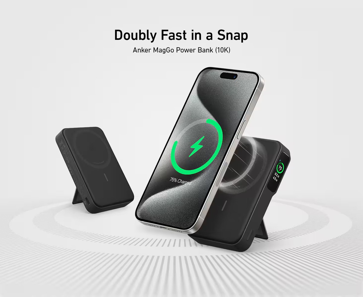 Anker - MagGo Power Bank (10K) - Black | eBay