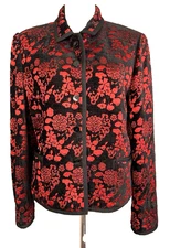 Beautiful Versatile Carlisle Chenille Embossed Silk Interior Reversible Coat