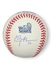 Clayton Kershaw Signed Autographed 2024 World Series Baseball Dodgers BAS