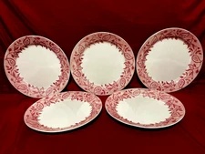 Corelle Gypsum Set Of 5 Dinner Plates 10 1/4" USA