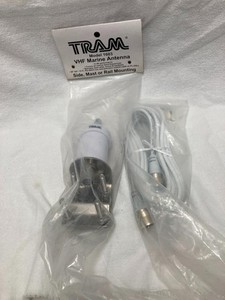 Antenna Marina VHF TRAM 1600-HC 35 – Antenna Da 35 Pollici Con Guadagno 6 DB, Staffa In Acciaio Inox, Cavo RG58 Da 15 Ft Con PL-259 - 4