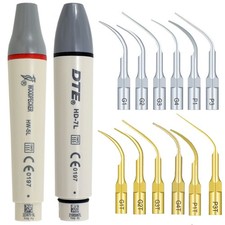 Woodpecker DTE Dental Ultrasonic Scaler Piezo Handpiece HW-5L HD-7L Tips G1 GD1