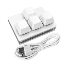 USB Mini 4-Key Keypad One-Handed Mechanical Gaming Keyboard Pro... FAST USA SHIP