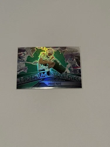 2025 Panini Prizm Prizm Break Drake Maye Green Prizm #6 Patriots🔥