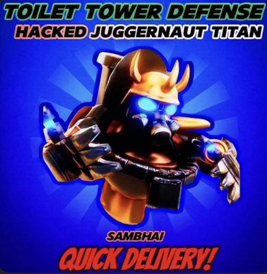 #ad #ad 🔥Hacked Juggernaut Titan Ultimate Toilet Tower Defense TTD Units TTD $1.99