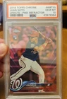 2018 Topps Chrome Update - Juan Soto #HMT55 Pink Refractor (RC) PSA 10