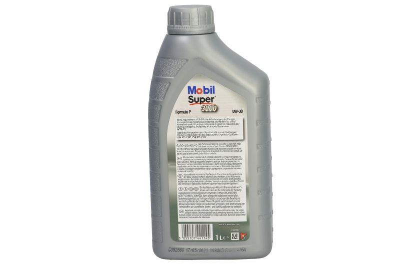 Mobil Super 3000 Formula P 0w-30 0w30 Fully Synthetic Engine Oil - 1L 1 Litre - Image 11