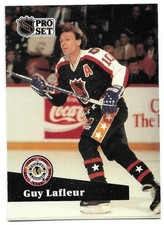 GUY LAFLEUR 1991-92 PRO SET ALL STAR CARD NEAR MINT+ CONDITION
