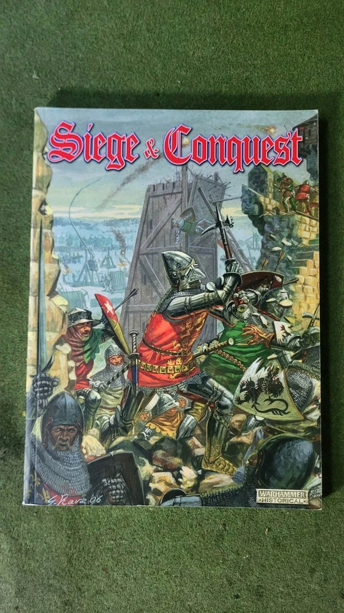 Siege & Conquest Warhammer Historical Book OOP