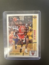 🔥1992–93 Upper Deck Michael Jordan #44 “He’s Back March 19, 1995”🔥