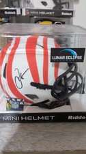 Chad Johnson Lunar Eclipse Autographed Mini Helmet Beckett Authentication!
