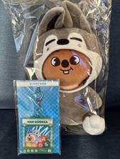 Stray Kids HANQUOKKA Fan Connecting 2024 SKZ TOY WORLD Hugging Plush keyholder