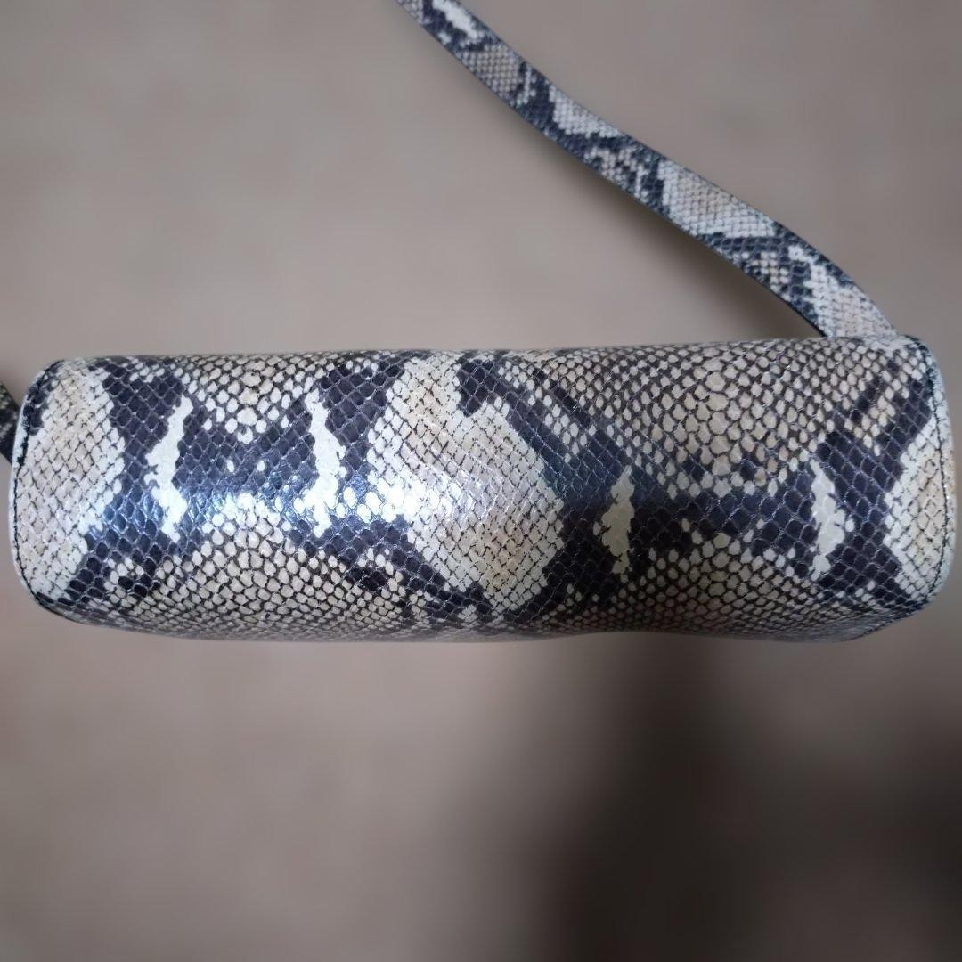 A.P.C. Python Snake Leather Half Moon Shoulder Ba… - image 14