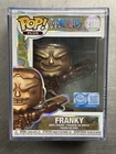 Funko Pop! Plus Franky Bronze Statue #2180 One Piece Funko Shop w Protector!