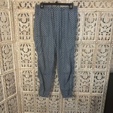 Gap Pants Womens Indigi Blue Chambray 100 Lyocell Utility Jogger Lightweight-S