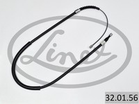 Handbremsseil Seilzug Links FÜR Opel Corsa C (X01) - Linex 32.01.56