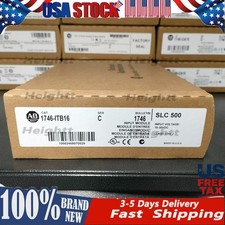 1pc New In Box 1746-itb16 Ser C Slc 500 16 Point Digital Input Module Ab