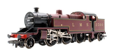 DAMPFLOKOMOTIVE R055 LMS WEINROT 2-6-4T FOWLER CLASS 4P ''2300'' SPUR OO von Hornby