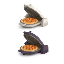 bella Flip-n-Store Waffle Maker with EverGood™ Ceramic Nonstick Coating 7”