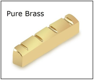 GeetarGizmos 38mm / 1 1/2'' BRASS NUT for IBANEZ SR200 SERIES Bass Guitar