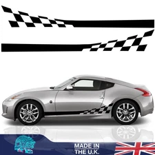For Nissan 350Z Side Racing Stripes Car Decals Vinyl Graphics Stickers
