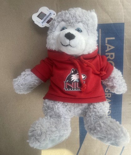 NIU Huskies Mascot Factory Husky Cuddle Buddy BRAND NEW (Northern IL Uni.) Lisc.