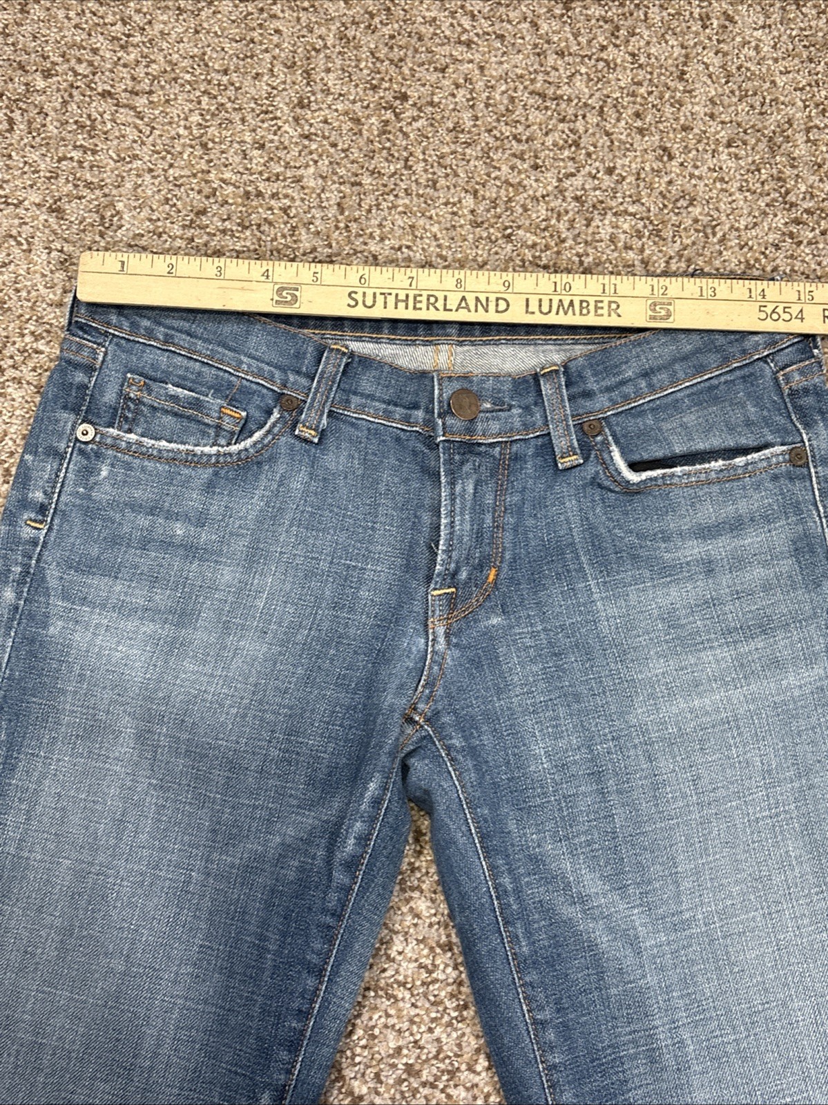 Citizens of Humanity Jeans Womens 28 Kelly #001 Stretch Boot Cut 28 X 28 - View 9