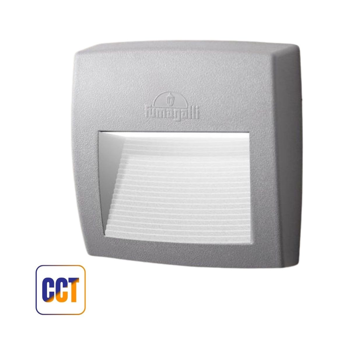 Segnapasso LED R7s CCT IP55 Grigio 15X15 cm Lorenza 150 -  Fumagalli