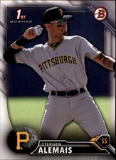 2016 Bowman Draft #BD34 Stephen Alemais - BB