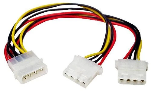 STARTECH - LP4 Y Splitter Voedingskabel