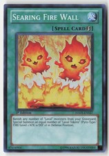 Yugioh - Searing Fire Wall HA05-EN027 1st Edition - Hidden Arsenal 5: Steelswarm