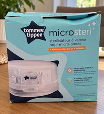 Tommee Tippee Microsteri Microwave Steam Steriliser BPA-Free White