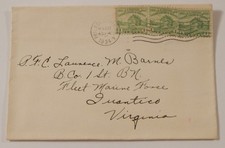 Philadelphia Pennsylvania to Quantico Virginia March 27 1934 (Marine Corps)