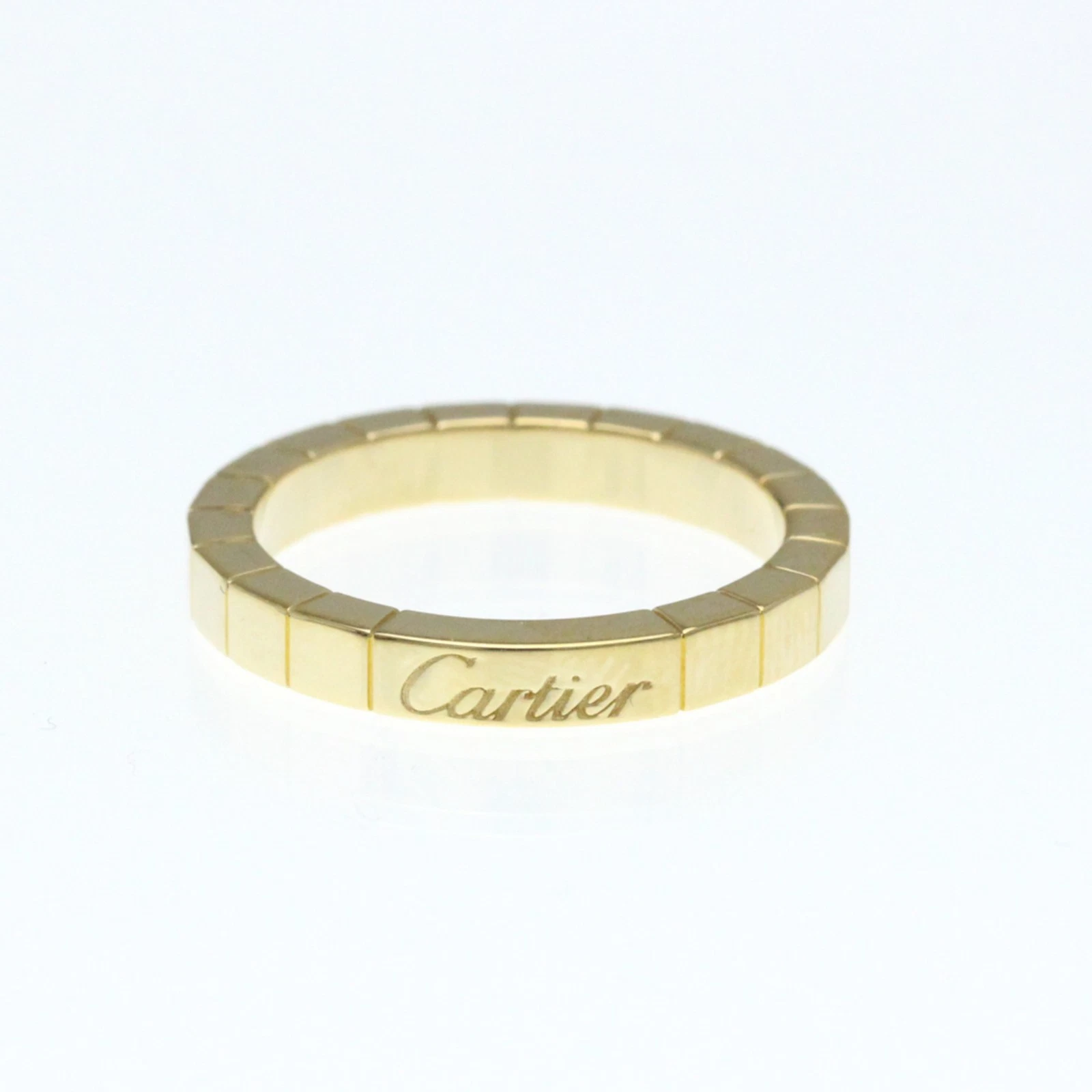 Cartier Lanieres Yellow Gold (18K) Fashion No Stone Band Ring Gold... BF587869