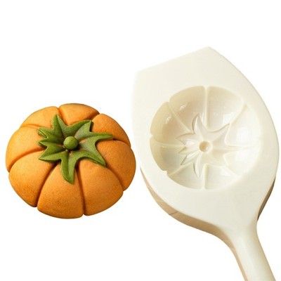 Mooncakes Mold Pumpkin Shape Cake Baking Tool Traditional Festival Dessert Mould