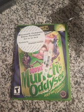 Oddworld Munch's Oddysee Microsoft Xbox, 2001 Complete With Manual Promo