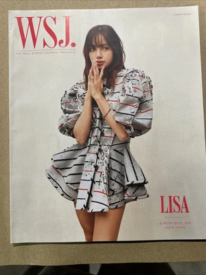 Blackpink Lalisa Manobal Wall Street Journal Magazine March 2025 Lisa Manobal