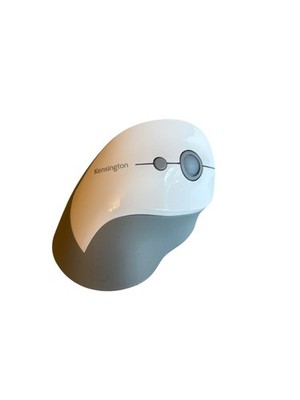 Kensington Pro Fit Ergonomic Vertical Wireless Mouse Gray & White
